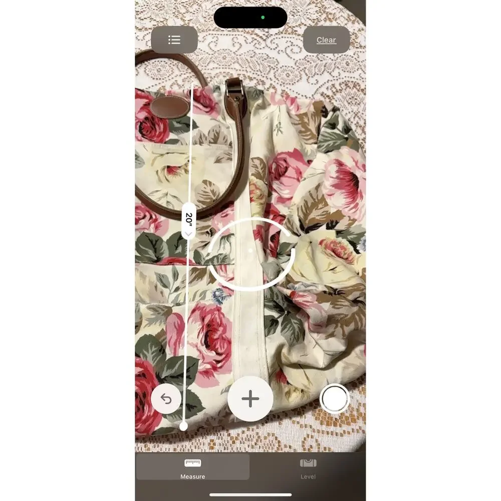 Vintage Floral Duffle Bag Canvas Rose Print Overnighter Weekend Travel Tote